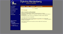 Desktop Screenshot of dijkstrahardenberg.nl